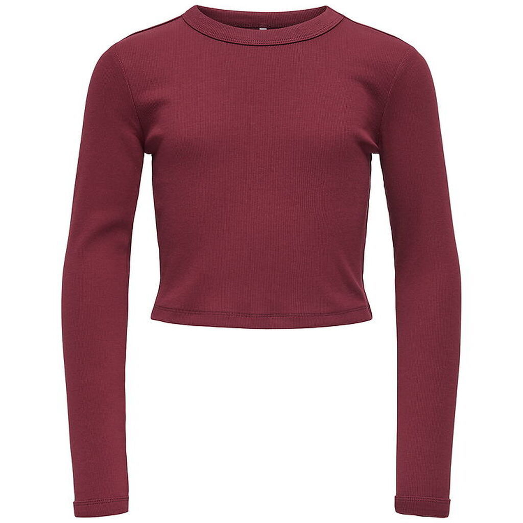 Kids Only Bluse - KogBina - Rib - Cabernet