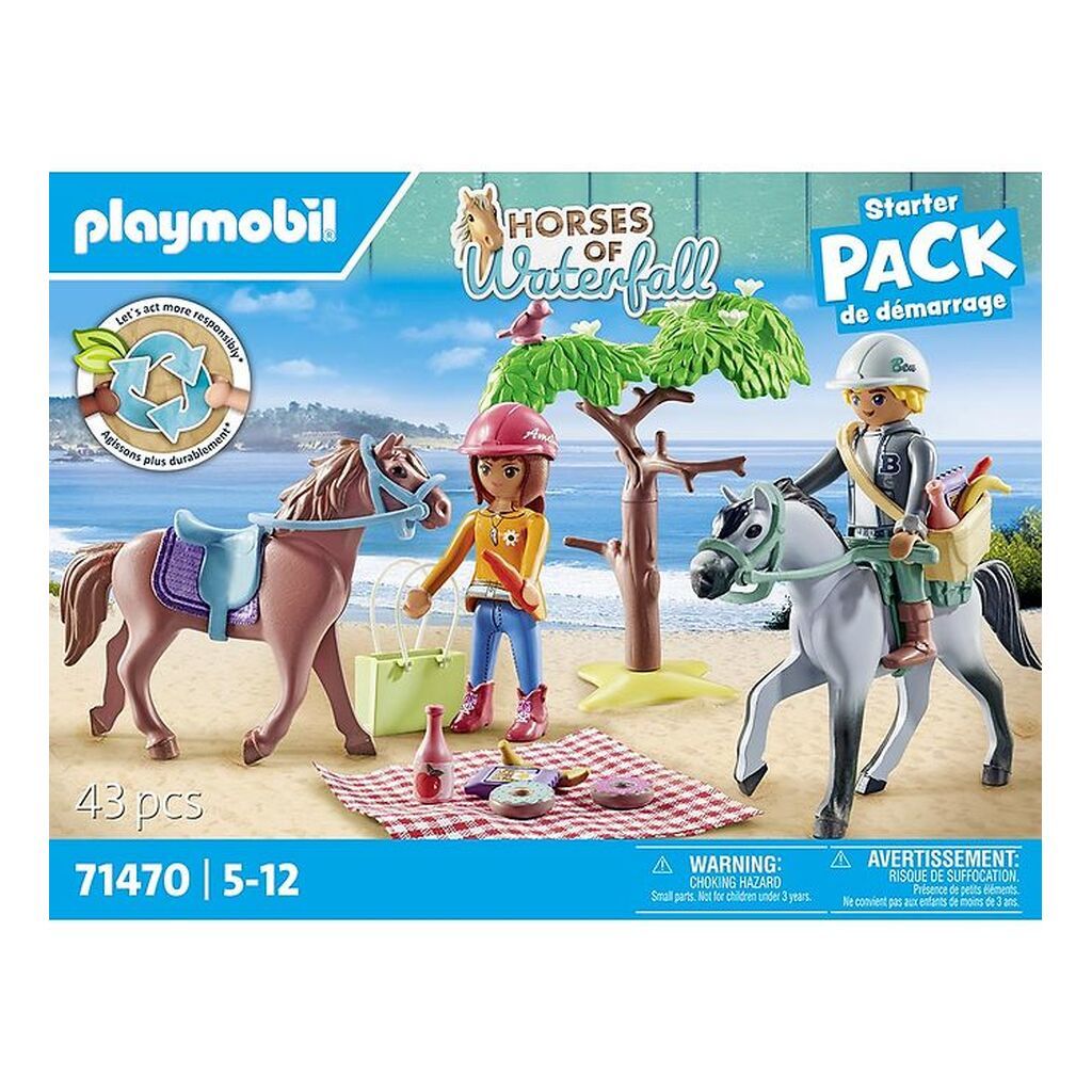 Playmobil Horses Of Waterfall - Ridetur til... - 71470 - 43 Dele