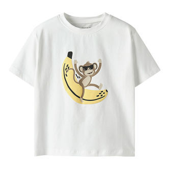 Name it T-shirt - NmmJax - Bright White m. Print