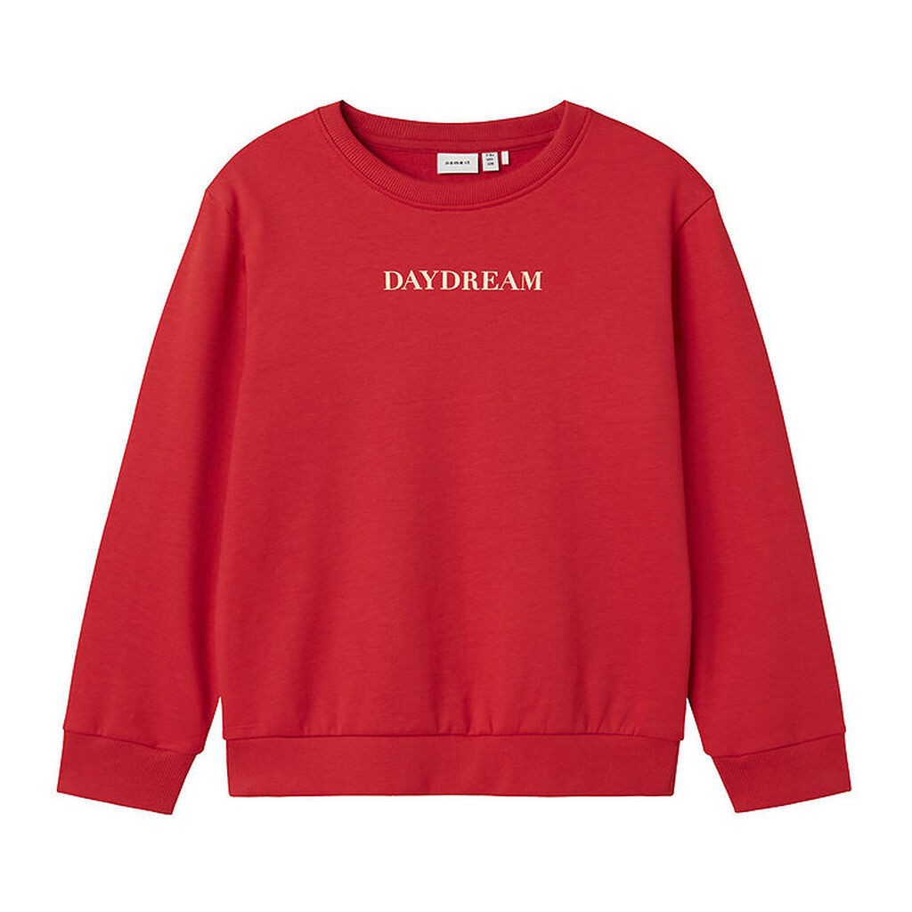 Name It Sweatshirt - NkfNoriana - Tomato m. Print