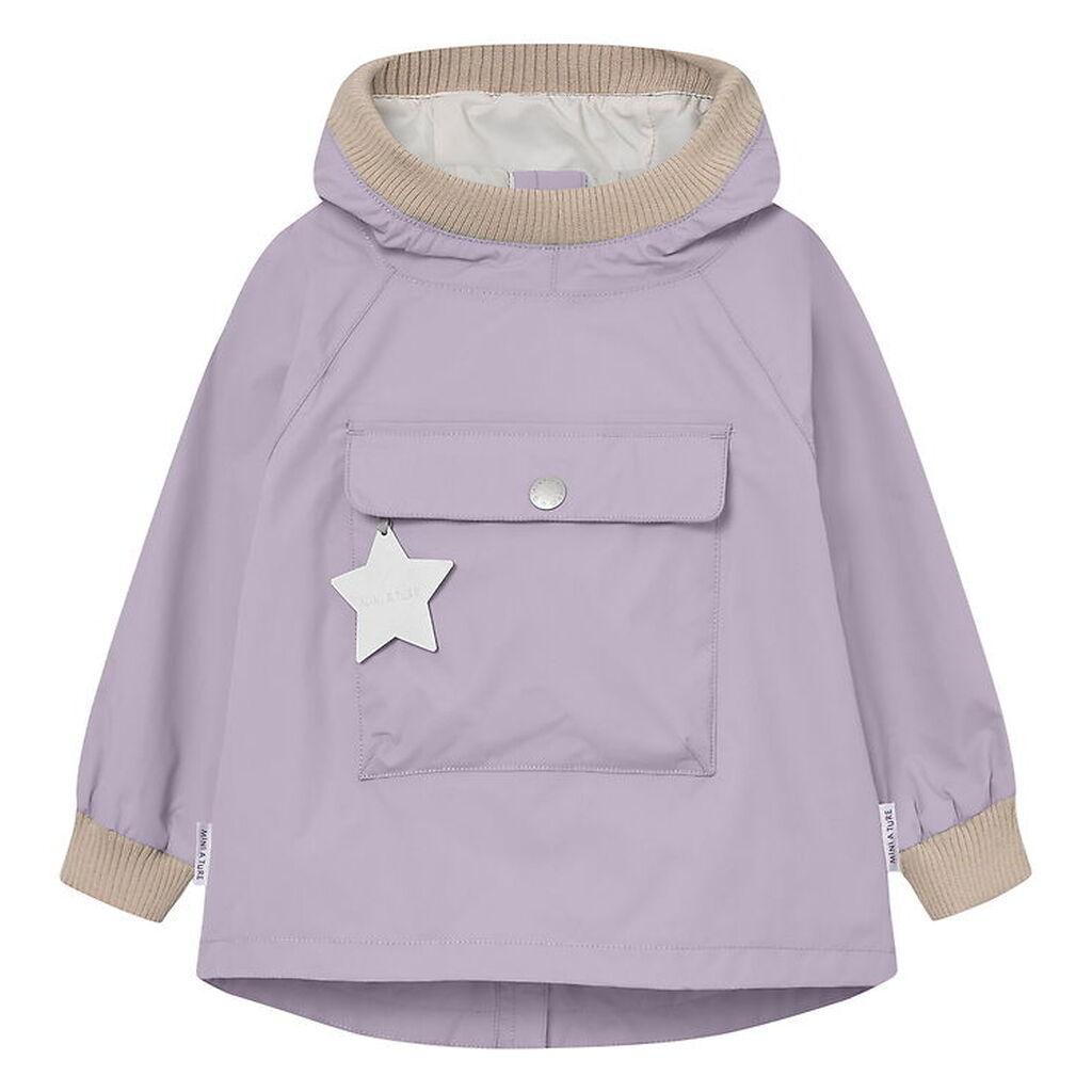 Mini A Ture Sommerjakke - MatBaby Vito Anorak - Minimal Lilac
