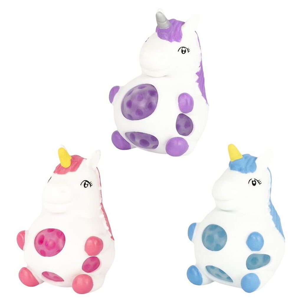 Keycraft Legetøjsfigur - Unicorn Bead Ball - Assorteret - Blå/Li