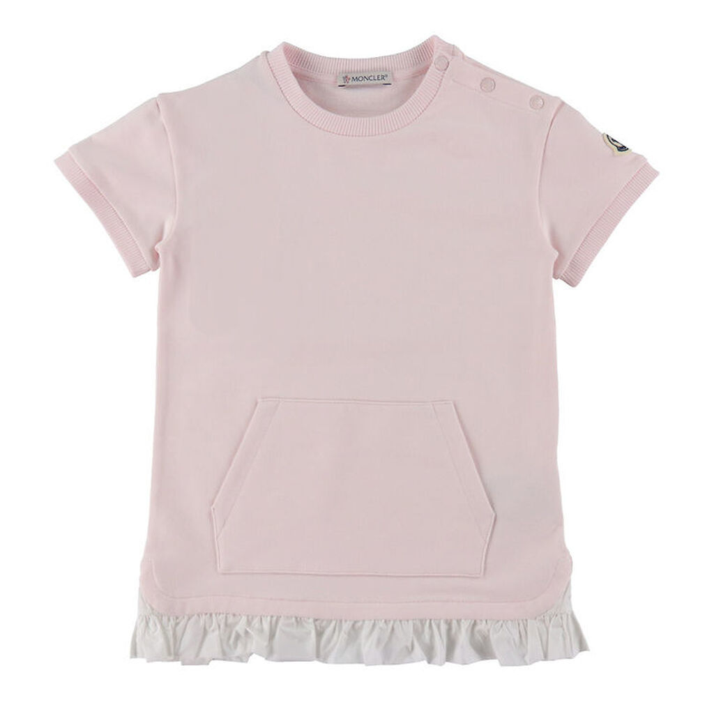 Moncler Sweatkjole - Rosa m. Flæse