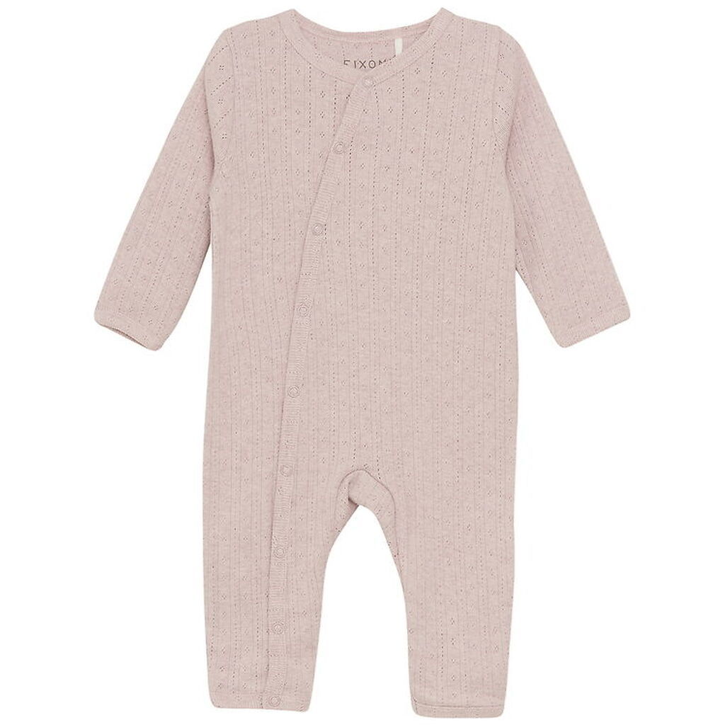 Fixoni Heldragt - Violet Ice Melange m. Hulmønster