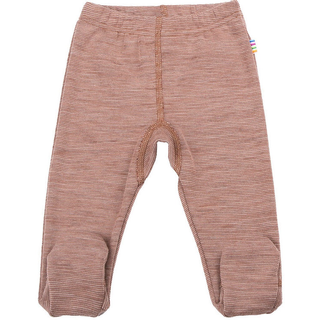 Joha Leggings m. Fødder - Uld - Rust