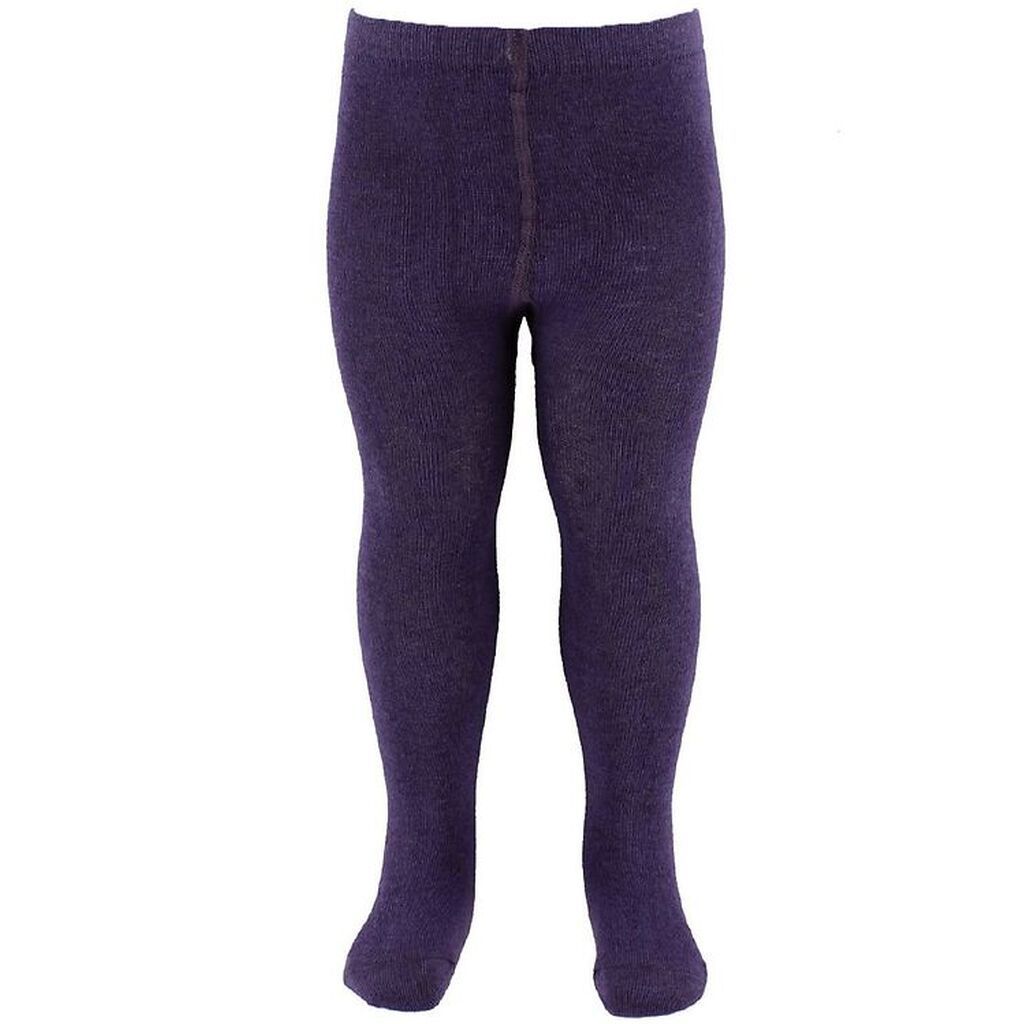 Fuzzies Strømpebukser - Uld/Bomuld - Lilla