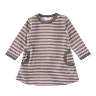 Joha Kjole - Uld - Grå/Rosa