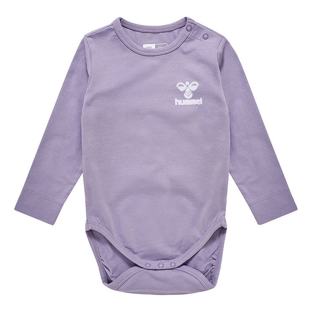 Hummel Body l/æ - hmlMino - Lavender m. Logo