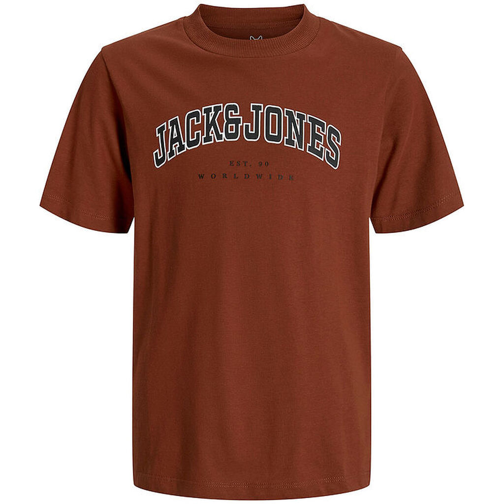 Jack & Jones T-shirt - JjeCaleb - Burnt Henna