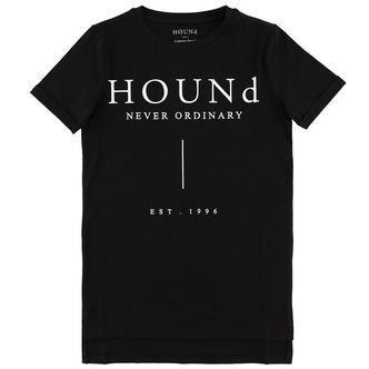 Hound T-shirt - Sort m. Logo