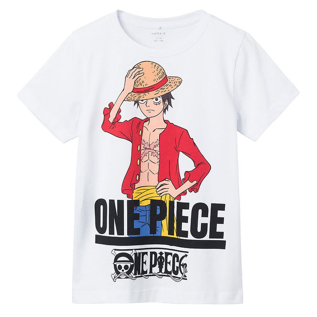 Name It T-shirt - NkmNate Onepiece - Noos - Bright White