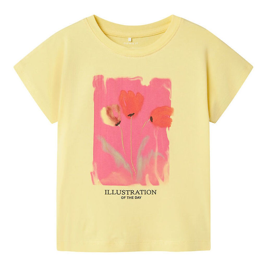 Name It T-shirt - NmfFabiola - Lemon Meringue