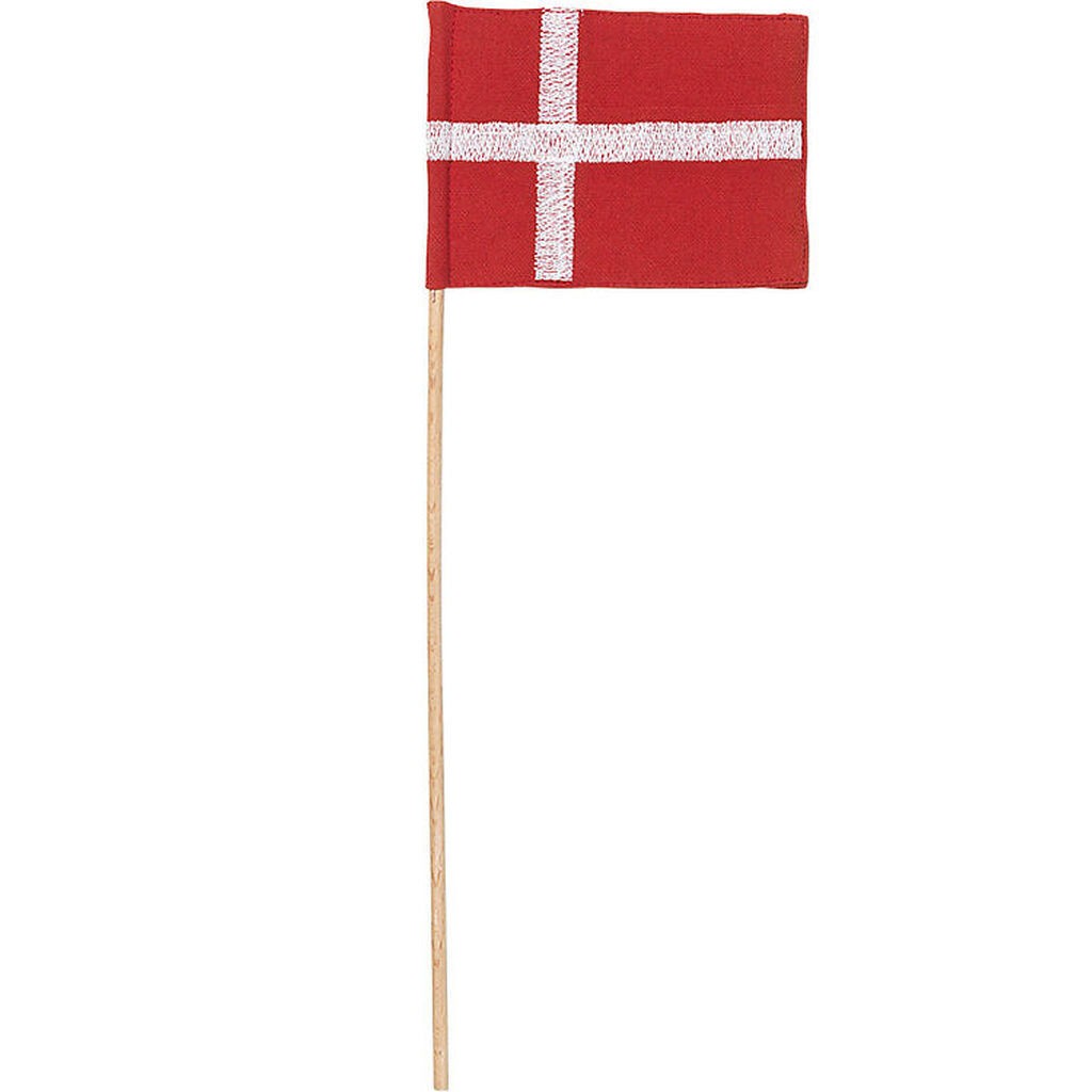 Kay Bojesen Flag - 29,5 cm - Lille - Rød/Hvid