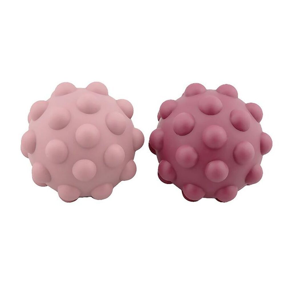 Tiny Tot Bolde - Sensory Silicone Fidget Balls - 2-pak - 7 cm -