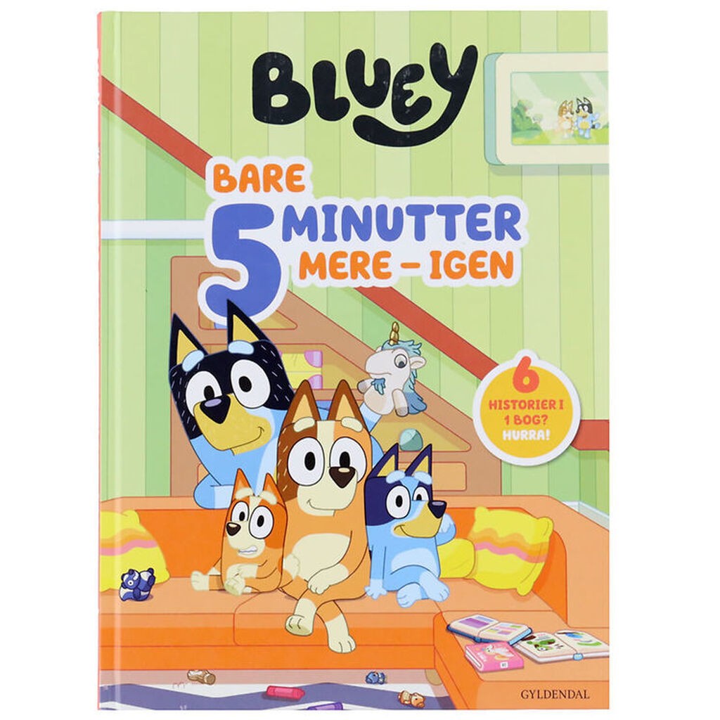 Forlaget Gyldendal Bog - Bluey - Bare 5 minutter mere - igen - D