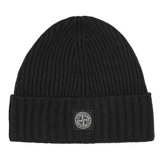 Stone Island Hue - Uld/Viskose - Sort