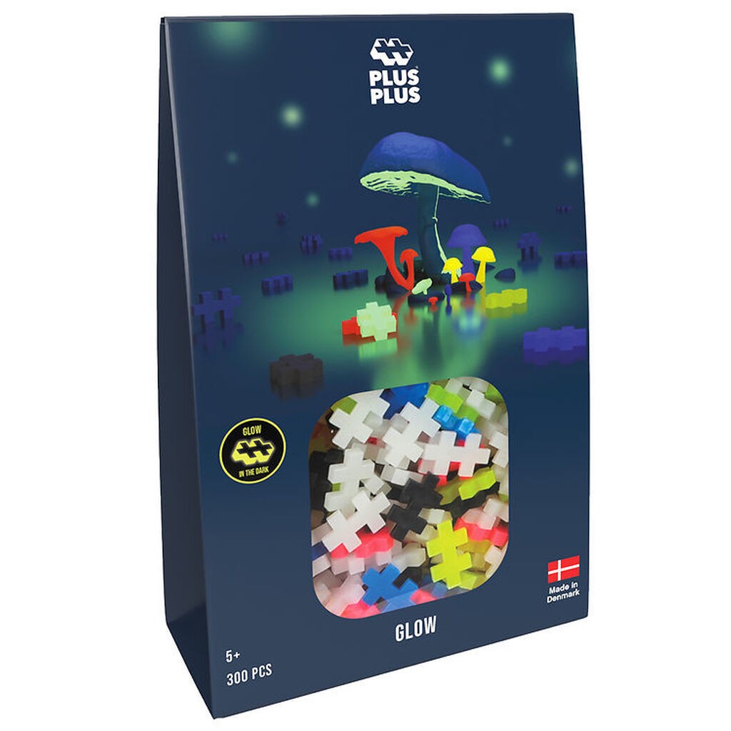 Plus-Plus Mini - 300 stk. - Glow In The Dark