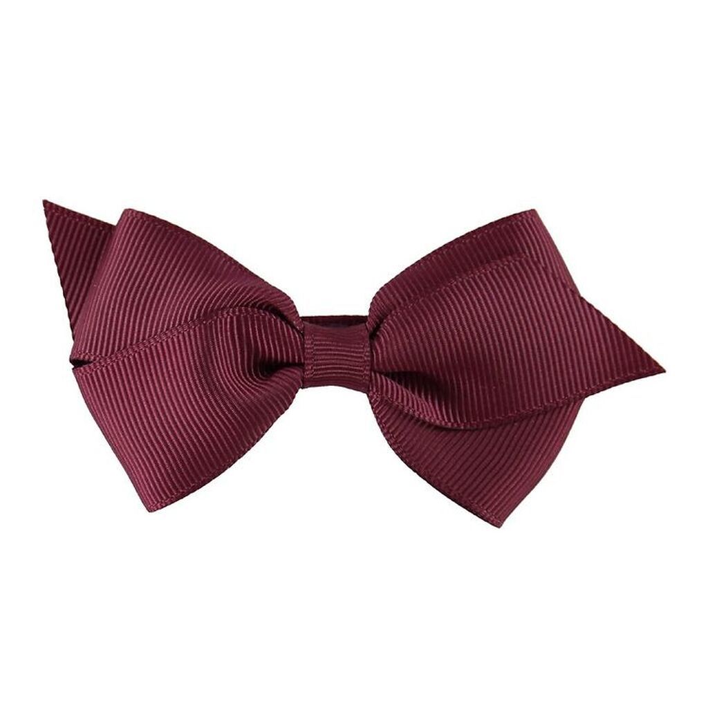 Little Wonders Hårsløjfe - Emily - 10 cm - Grosgrain - Bordeaux