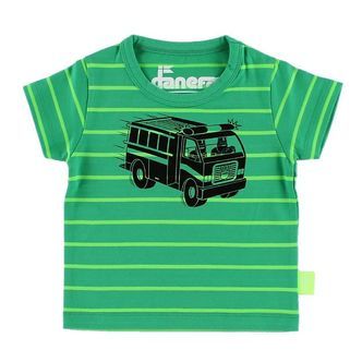 Danefæ T-shirt - Daneallan - Irish Green/Flour Green Brandbil
