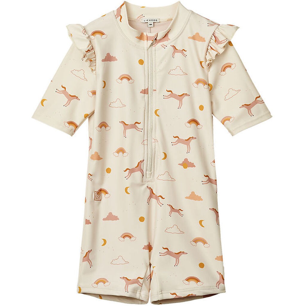 Liewood badeheldragt - Amel - Dream/Ecru