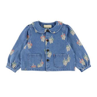 Konges Sløjd Denimjakke - Magot - Bow Kitty Denim