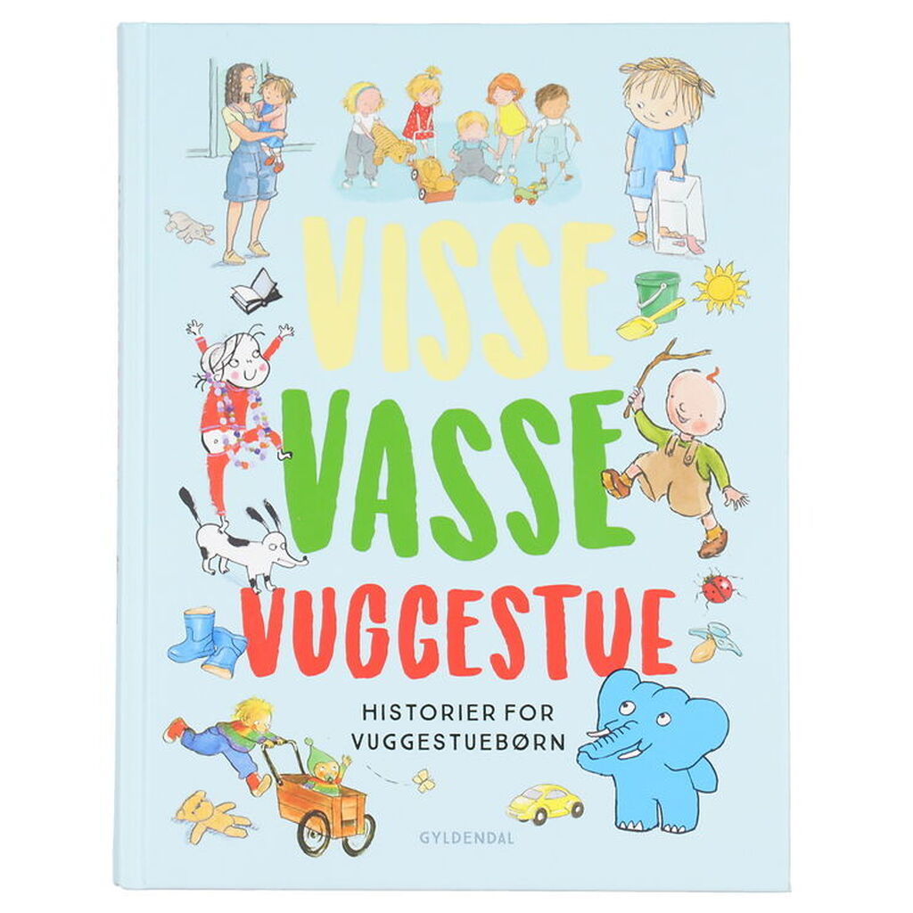 Forlaget Gyldendal Bog - Visse Vasse Vuggestue - Dansk