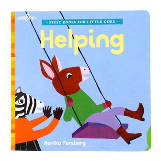 Eeboo Bog - Min Første Bog - Helping