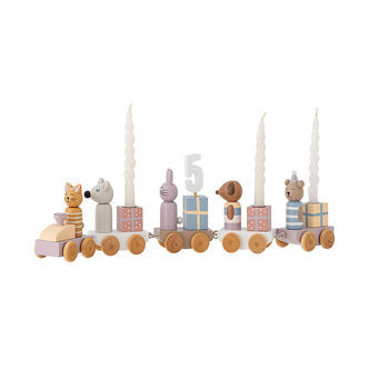 Bloomingville Mini Fødselsdagstog - Junaid - 38 cm - Rosa