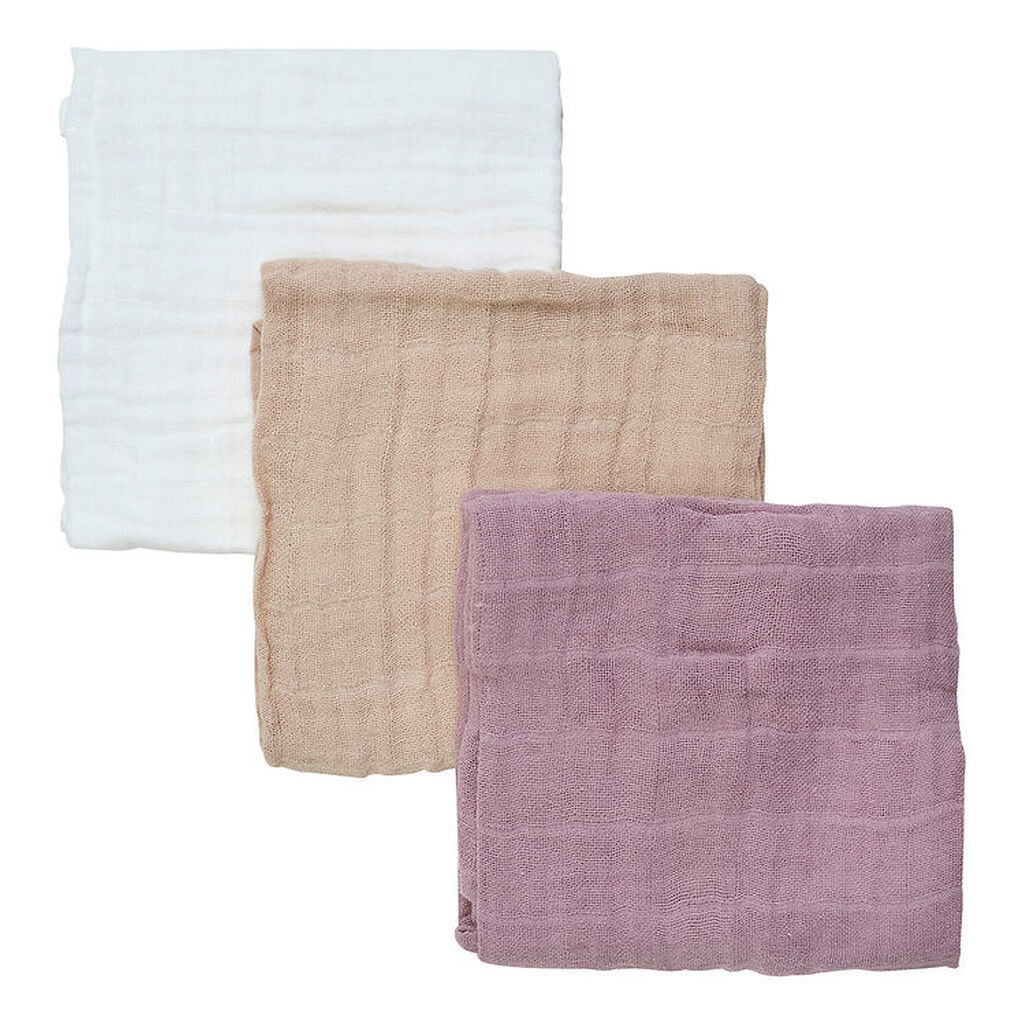 Pippi Stofbleer - 3-pak - 65x65 cm - Quail