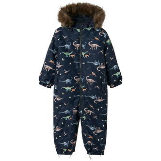 Name It Flyverdragt - Noos - NmmSnow10 - Dark Sapphire/DINO EART