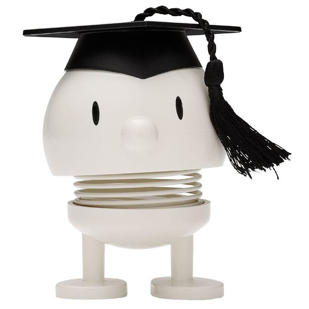 Hoptimist Small IQ Bumble - 7 cm - Hvid