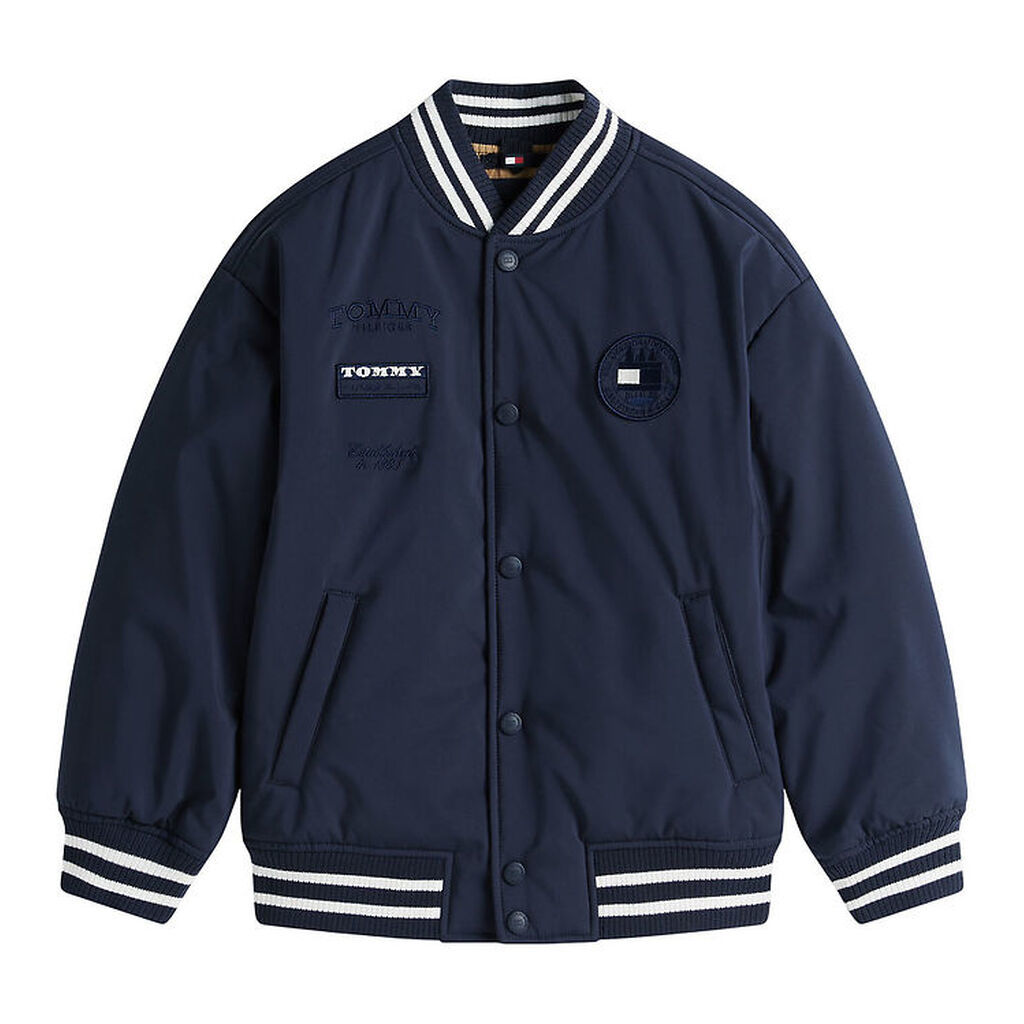 Tommy Hilfiger Bomberjakke - Dark Night Navy Blue