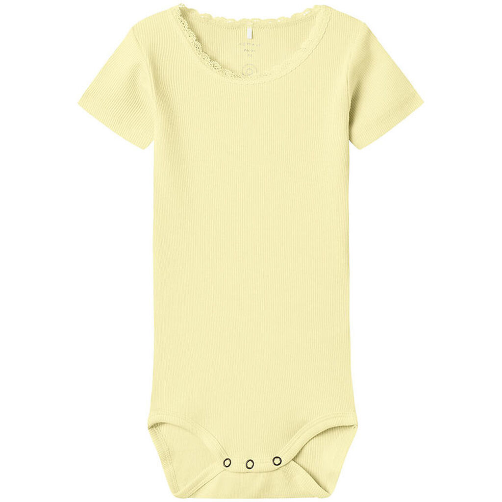 Name It Body k/æ - Rib - Noos - NbfKab - Pastel Yellow