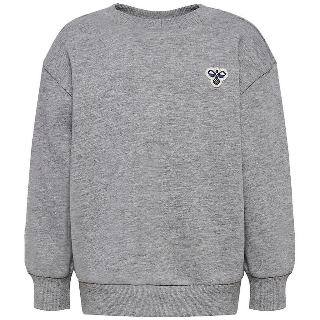Hummel Sweatshirt - HmlMini Bee - Gråmeleret