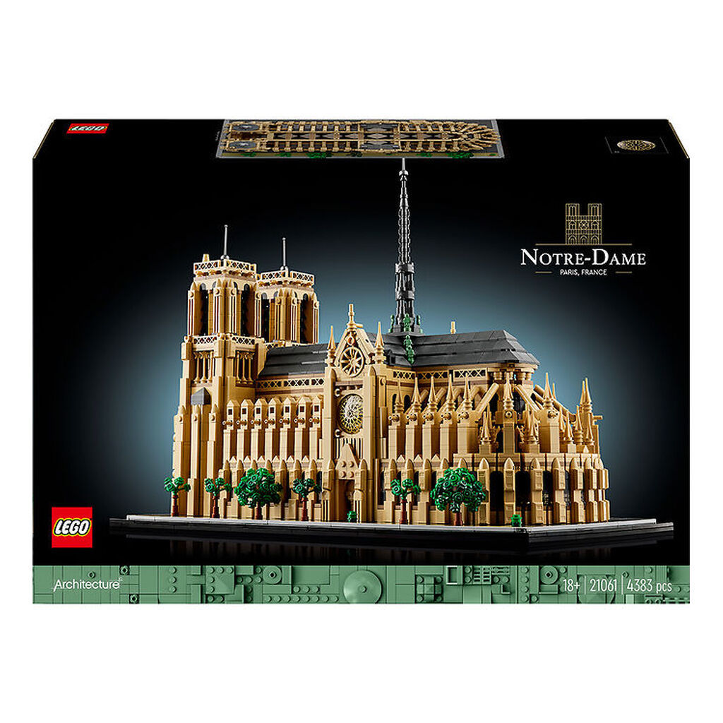 LEGOÂ® Architecture - Notre-Dame de Paris 21061 - 4383 Dele