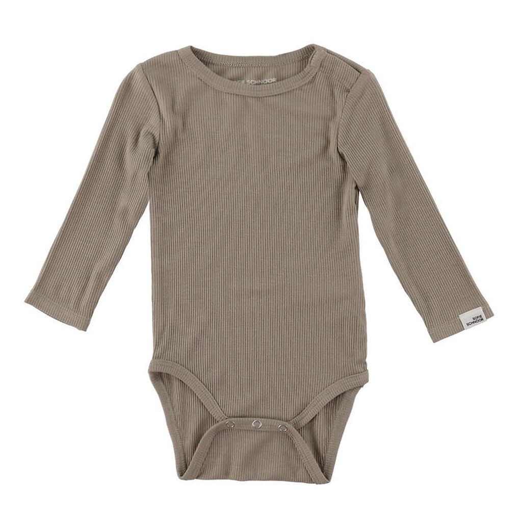 Sofie Schnoor Body l/æ - Rib - DicteSB - Dark Sand