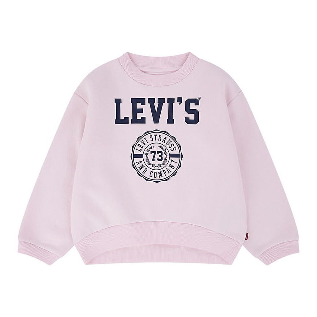 Levis Sweatshirt - Collegiate - Crystal Rose m. Logo