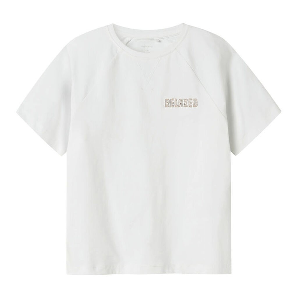 Name It T-shirt - NkmRob - Bright White