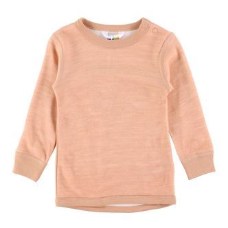 Joha Bluse - Uld/Bambus - Fersken