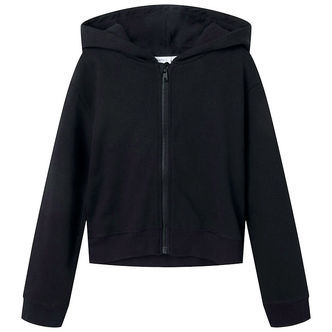 Name It Cardigan m. Hætte - Noos - NkfMillie - Sort