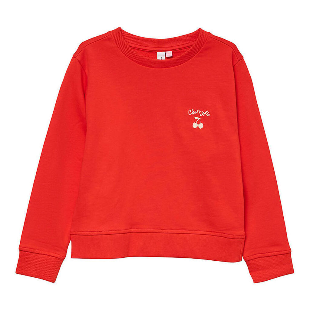 Vero Moda Girl Sweatshirts - VmBrenda - Fiery Red/Cherryfic