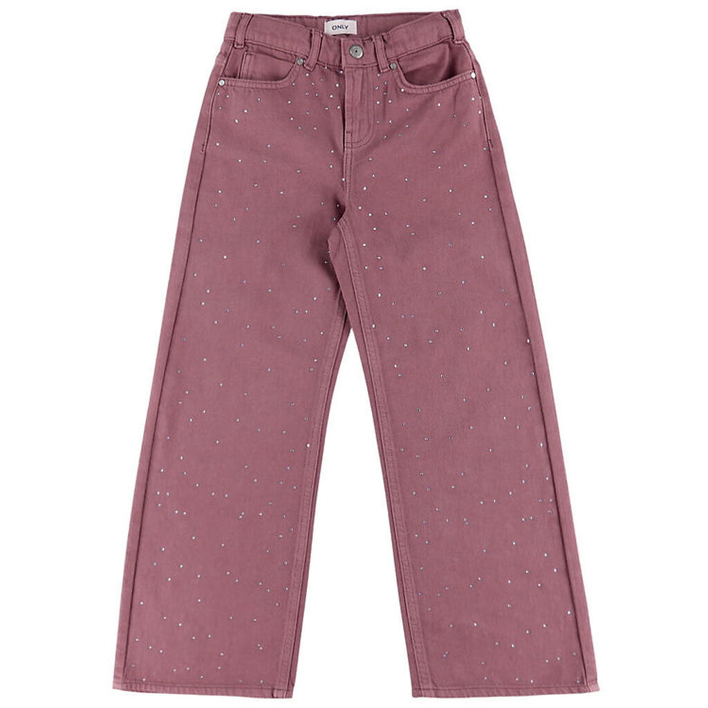 Kids Only Jeans - KogCobain - Rose Brown/Rhinestones