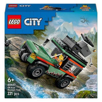 LEGOÂ® City - Firhjulstrukket Bjerg-Offroader 60447 - 221 Dele