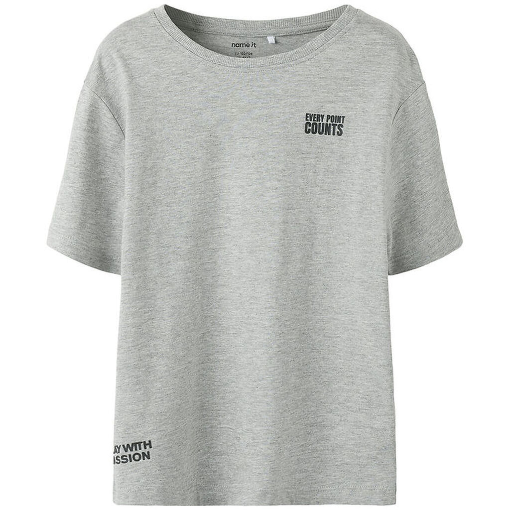 Name It T-shirt - NkmTyler - Grey Melange