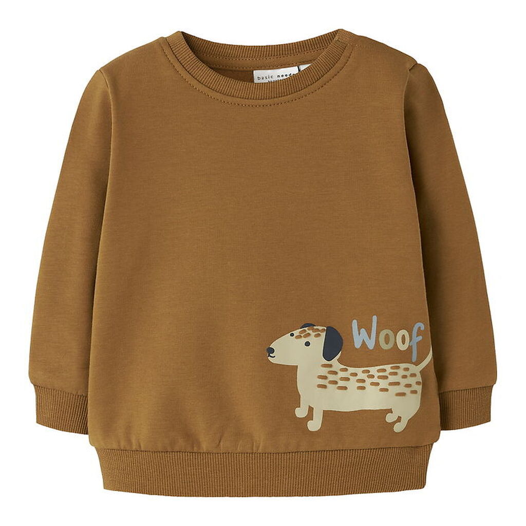 Name It Sweatshirt - NbmVonne - Rubber/Dog