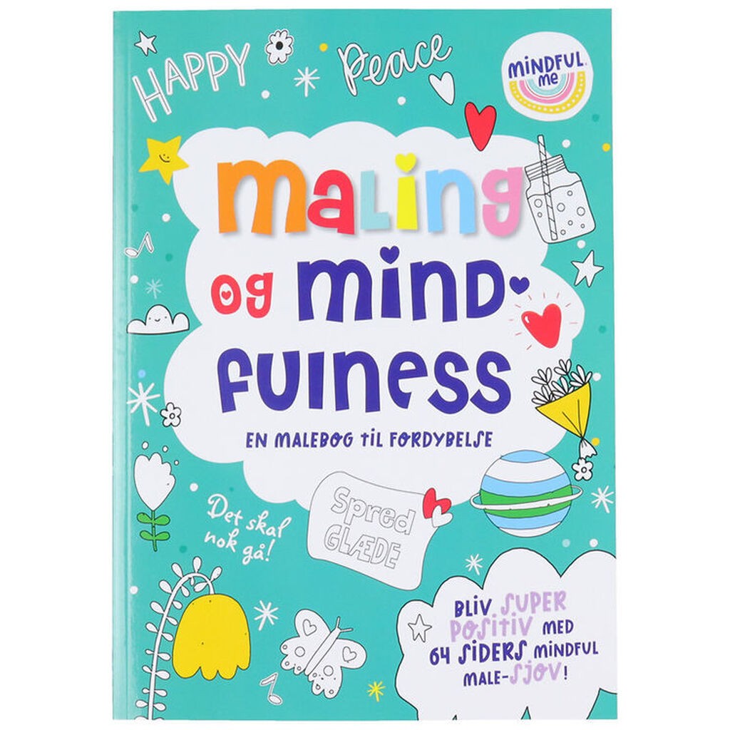 Forlaget Bolden Malebog - Maling og Mindfulness