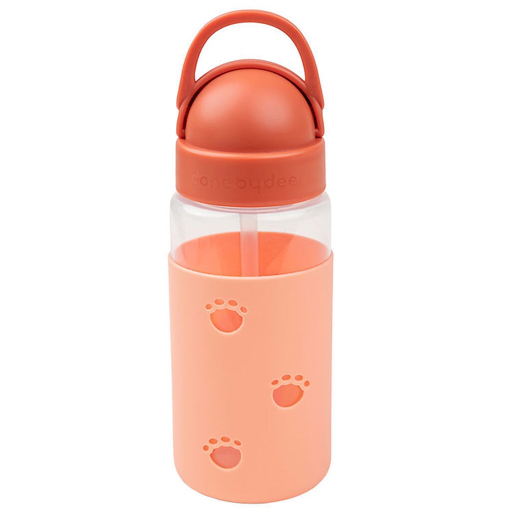 Done by Deer Drikkedunk m. Sugerør - 350 ml - Elphee - Papaya