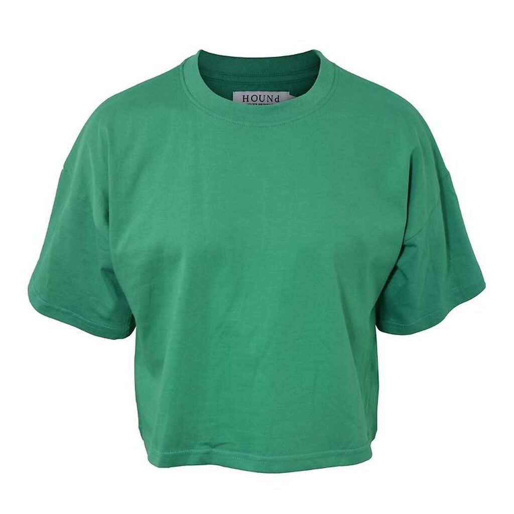 Hound T-shirt - Crop - Power Green