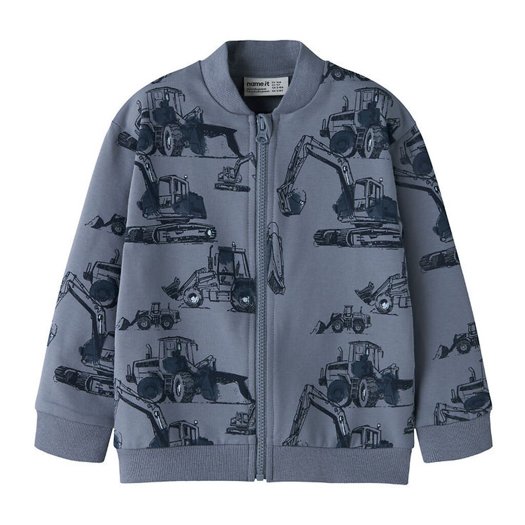 Name It Cardigan - NmmStorm - Flint Stone