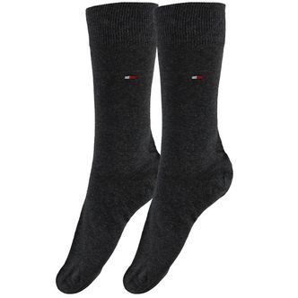 Tommy Hilfiger Strømper - 2-pak - Casual - Koksgråmeleret